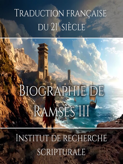 Title details for Biographie de Ramsès III by Institut de recherche scripturale - Available